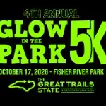 Glow in the Park 5K logo