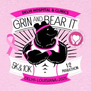 Grin & Bear It 5K | 10K | 1/2 Mile Kids Run & NEW! 1/2 Marathon logo