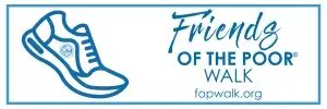Holy Name Parish-St. Vincent de Paul-Friends of the Poor Walk logo