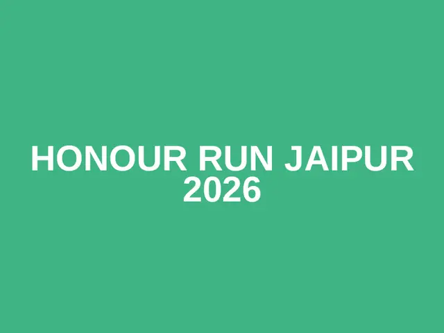 Honour Run Jaipur 2026 logo