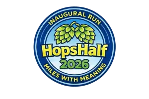 Hops Half Marathon logo