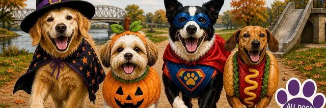 Howl-O-Ween Dog Jog logo