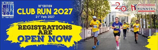 Hyderabad Runners - Club Run 2027 logo