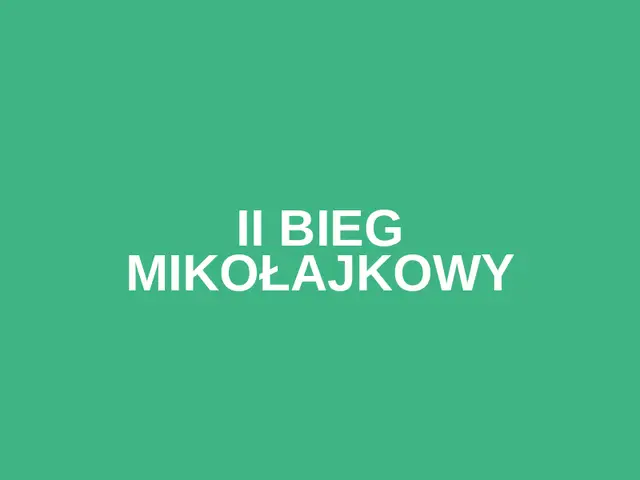 II Bieg Mikołajkowy logo