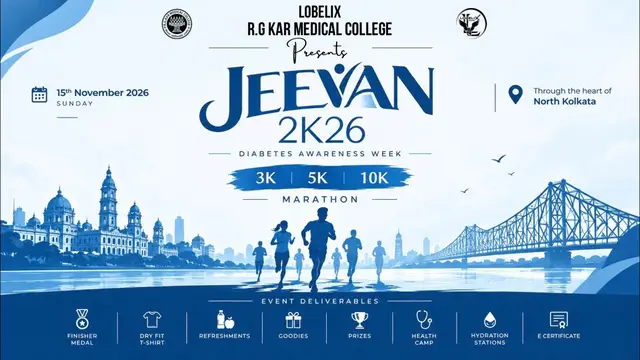 JEEVAN 2026 | The RG Kar Marathon logo