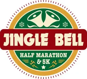 Jingle Bell Half Marathon & 5K logo