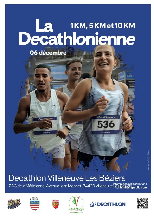 La Decathlonienne logo