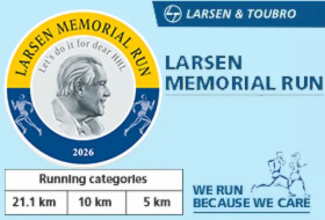 Larsen Memorial Run 2026 logo