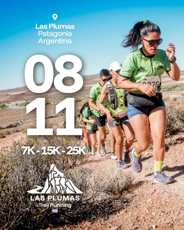 LAS PLUMAS TRAIL RUNNING logo