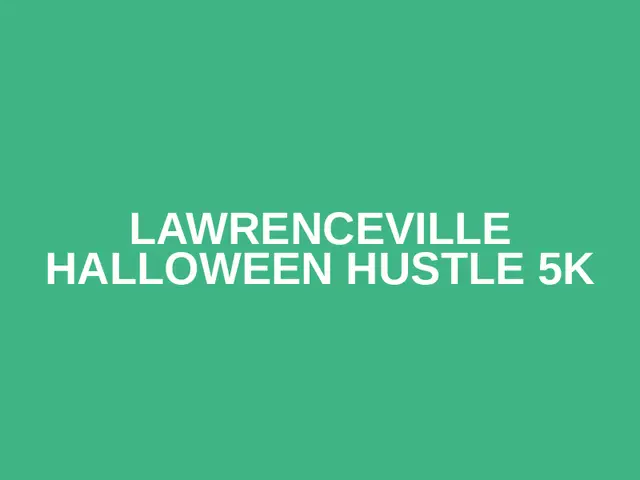 Lawrenceville Halloween Hustle 5K logo