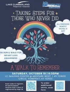 LCRH Run and Walk To Remember 5K logo