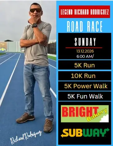 Legend  Richard Rodriguez  5K & 10K Road Race (Certified) logo