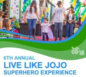 LIVE LIKE JOJO SUPERHERO EXPERIENCE 2026 logo