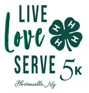 Live.Love.Serve. 4H 5K logo