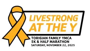 Livestrong at the Y 5K & Half Marathon logo