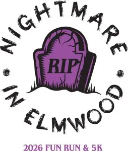 Nightmare In Elmwood 5k logo