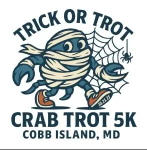 Trick Or Trot Crab Trot 5K logo