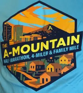 TMC A-Mountain Half Marathon + Cigna Healthcare 4-Miler + Family Mile logo