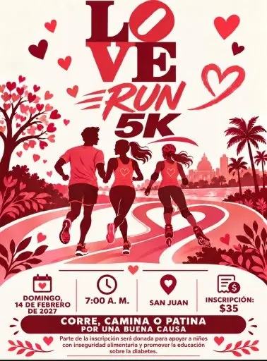 LOVE RUN 5k logo