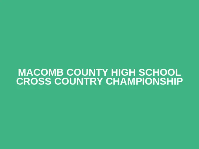Macomb County High School Cross Country Championship logo