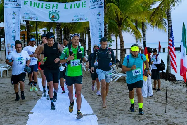 Maya Marathon. Run in the jungle logo