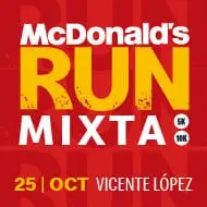 McDonald's RUN  - Mixta logo