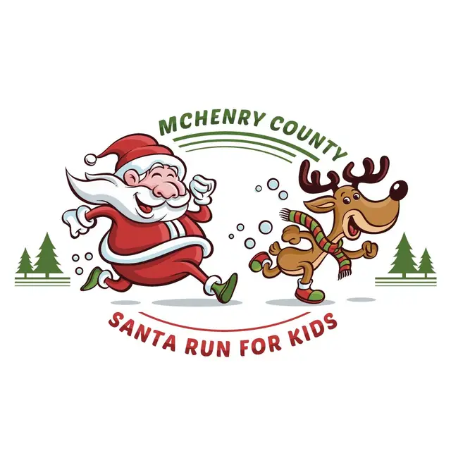 McHenry County Santa Run For Kids logo