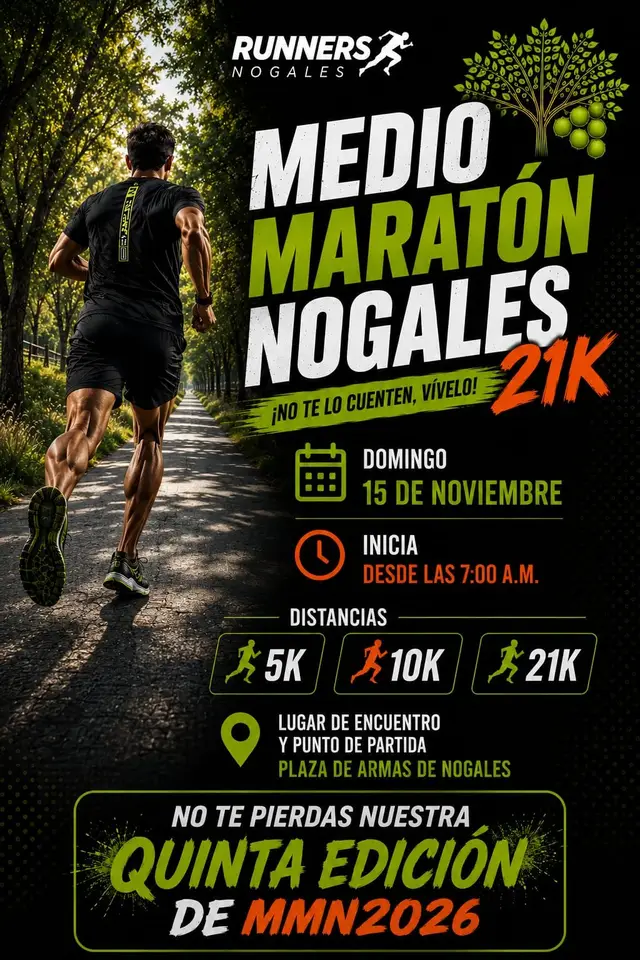 MEDIA MARATON NOGALES logo