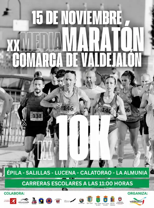 MEDIA MARATÓN y 10K COMARCA DE VALDEJALÓN 2026 logo