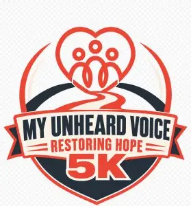 My Unheard Voice: Restoring Hope 5K logo