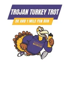 Northwestern Trojan Turkey Trot logo