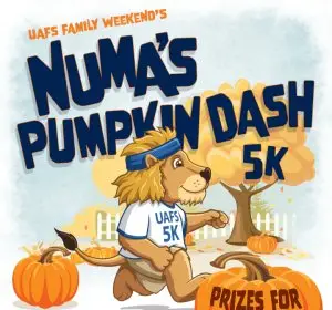 Numa's Pumpkin Dash 5K logo