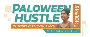 Paloween Hustle 5k/10k and 1-Mile Family Fun Run in Honor of Samantha Tapia logo