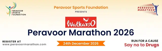 Peravoor Marathon 2026 logo