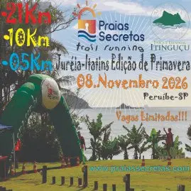 PRAIAS SECRETAS - JURÉIA ITATINS TRAIL RUNNING - EDIÇÃO DE PRIMAVERA - 2026 logo