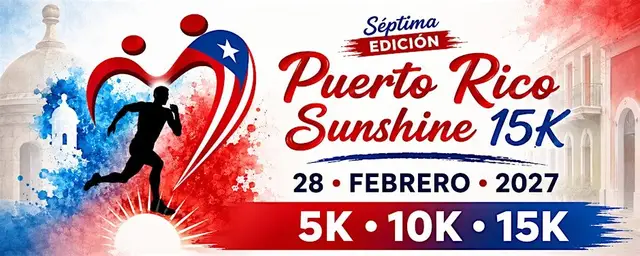 Puerto Rico Sunshine 15K and Brunch Fest (Escoge 15K, 10K o 5K) logo