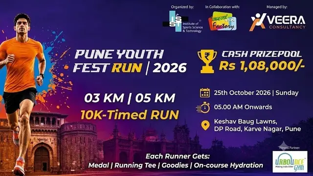PUNE YOUTH FEST RUN 2026 logo