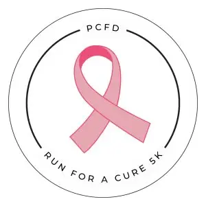 Puppy Creek Fire Department “Run for a Cure” 5K logo