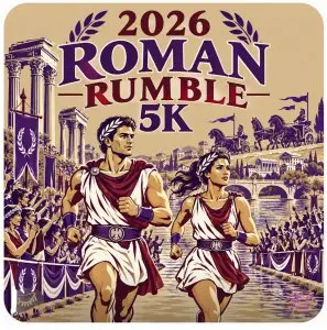 Roman Rumble 5K logo