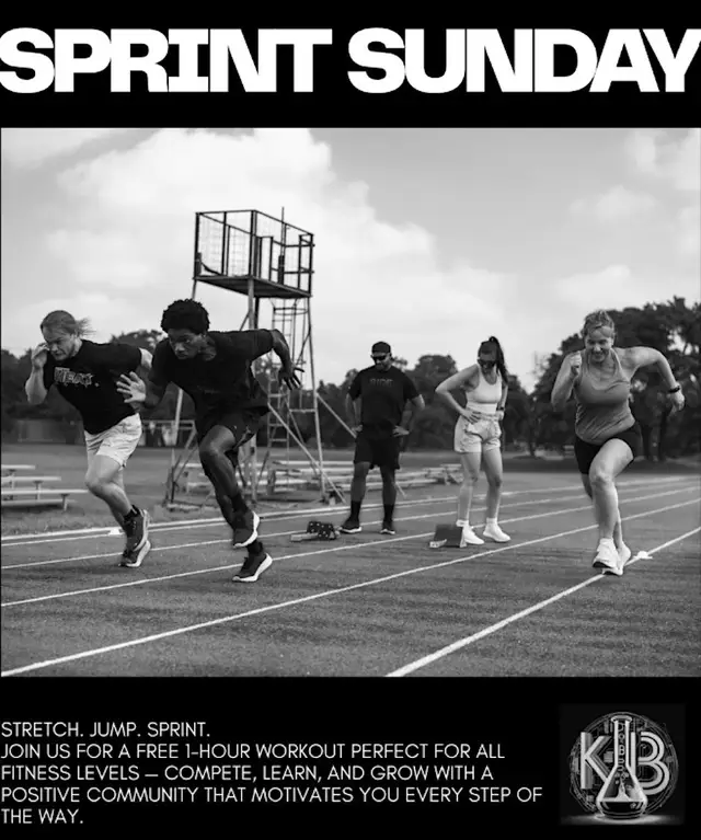 RSVP through Sweatpals: Sprint Sunday logo