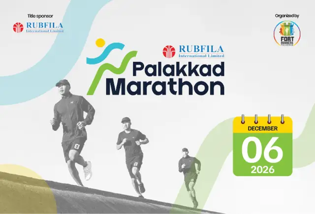 Rubfila Palakkad Marathon 2026 logo