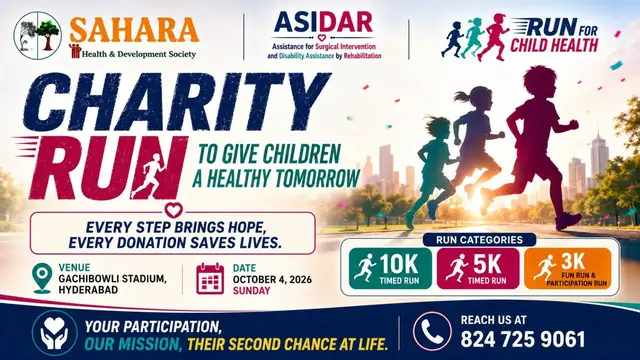 RUN FOR CHILD HEALTH 2026 logo