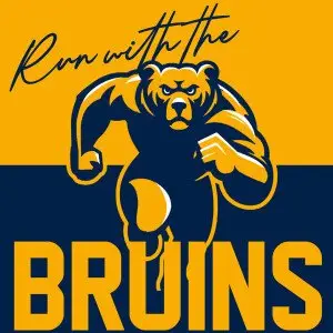 Run with the Bruins 5K Run/Walk logo