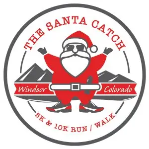 Santa Catch 5k & 10k logo