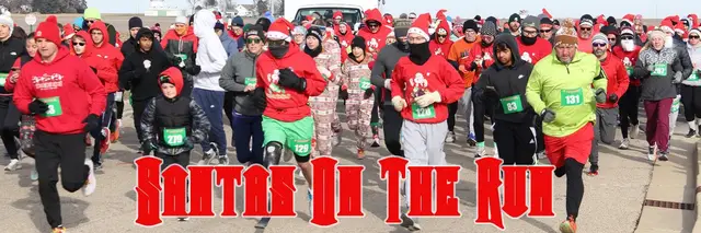 SANTAS ON THE RUN XI 5K & ONE MILE WALK logo