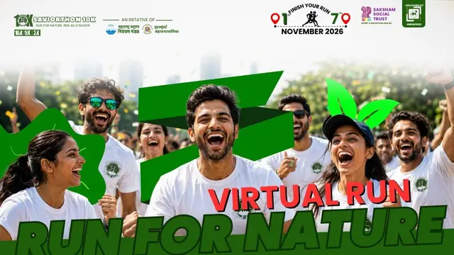 Saviorthon10k -Run for Nature, Rise as a Savior -Virtual Run Or Walk logo