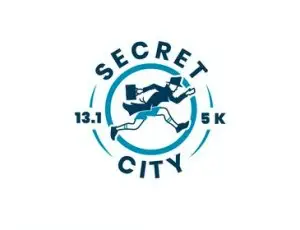 Secret City Half Marathon and 5K logo