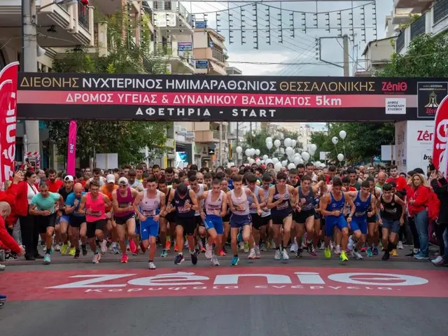Semi-marathon nocturne International de Thessalonique logo