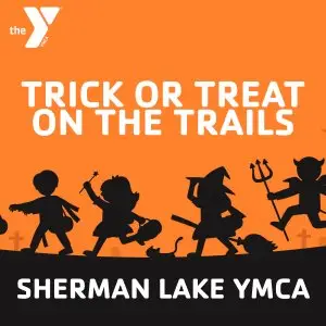 Sherman Lake YMCA - Trick or Treat on the Trails logo