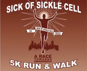 Sick of Sickle Cell 5k logo